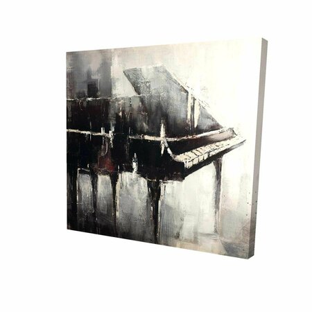 16 X 16 In. Industrial Style Piano-Print On Canvas